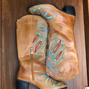 Boho/festival cowgirl boots